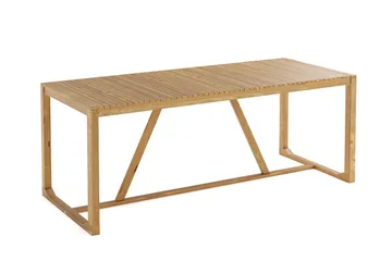 Sofie Matbord Utomhus 90x180 cm - Trä/Natur - Utemöbler & utemiljö - Utebord & trädgårdsbord - Matbord utomhus