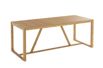Sofie Matbord Utomhus 90x180 cm - Trä/Natur - Utemöbler & utemiljö - Utebord & trädgårdsbord - Matbord utomhus