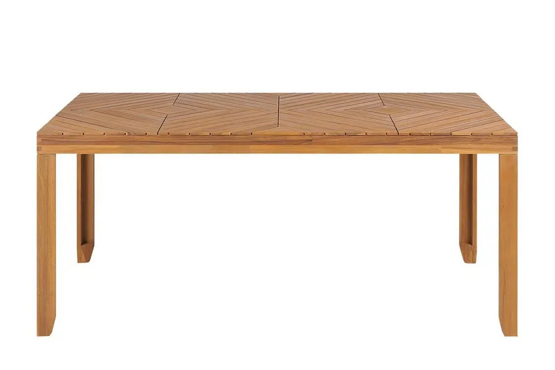 Taviano Matbord Utomhus 90x180 cm - Ljusbrun - Utemöbler & utemiljö - Utebord & trädgårdsbord - Matbord utomhus