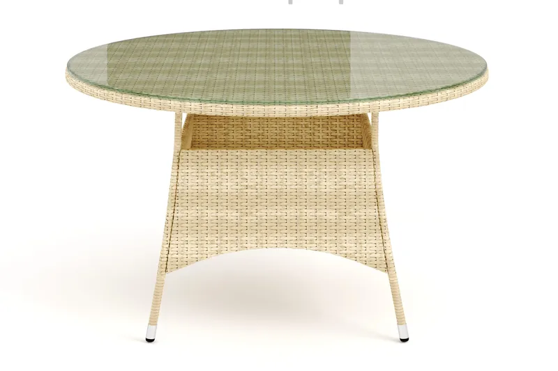 Thor Bord utomhus Rund 140 cm - Beige - Utemöbler & utemiljö - Utebord & trädgårdsbord - Matbord utomhus