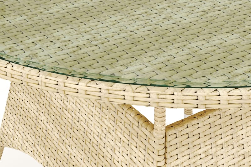 Thor Bord utomhus Rund 140 cm - Beige - Utemöbler & utemiljö - Utebord & trädgårdsbord - Matbord utomhus