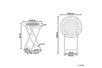 Trädgårdsbarbord Bivio - Utemöbler & utemiljö - Utebord & trädgårdsbord - Barbord utomhus