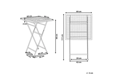 Trädgårdsbarbord  Bormio - Utemöbler & utemiljö - Utebord & trädgårdsbord - Barbord utomhus