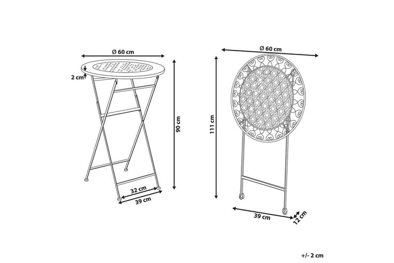 Trädgårdsbarbord Trieste - Utemöbler & utemiljö - Utebord & trädgårdsbord - Barbord utomhus