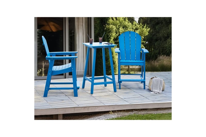 Trädgårdsbord Adirondack Blå - Blå - Utemöbler & utemiljö - Utebord & trädgårdsbord - Sidobord utomhus