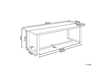 Trädgårdsbord Azzanello - Utemöbler & utemiljö - Utebord & trädgårdsbord - Matbord utomhus