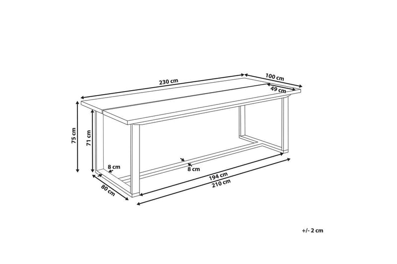 Trädgårdsbord Azzanello - Utemöbler & utemiljö - Utebord & trädgårdsbord - Matbord utomhus