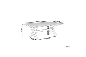 Trädgårdsbord Cascais - Utemöbler & utemiljö - Utebord & trädgårdsbord - Matbord utomhus