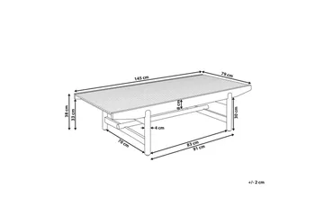 Trädgårdsbord Giaveno - Utemöbler & utemiljö - Utebord & trädgårdsbord - Loungebord & soffbord utomhus