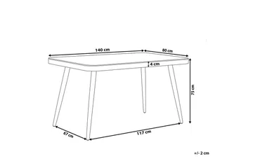 Trädgårdsbord Lipari - Utemöbler & utemiljö - Utebord & trädgårdsbord - Matbord utomhus