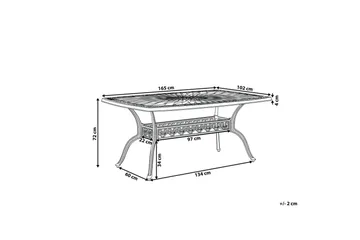 Trädgårdsbord Lizzano - Utemöbler & utemiljö - Utebord & trädgårdsbord - Matbord utomhus