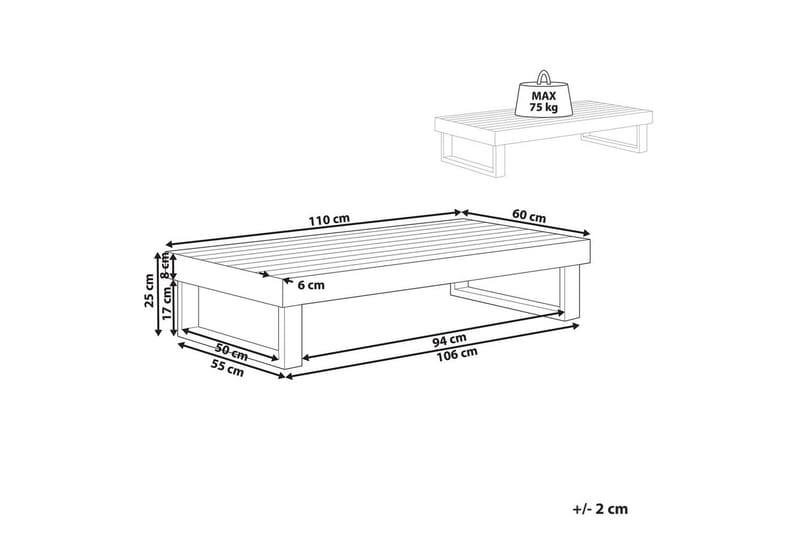 Trädgårdsbord Marettimo - Utemöbler & utemiljö - Utebord & trädgårdsbord - Loungebord & soffbord utomhus