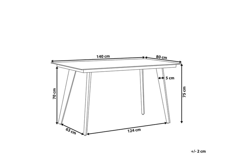Trädgårdsbord Mileto - Utemöbler & utemiljö - Utebord & trädgårdsbord - Matbord utomhus