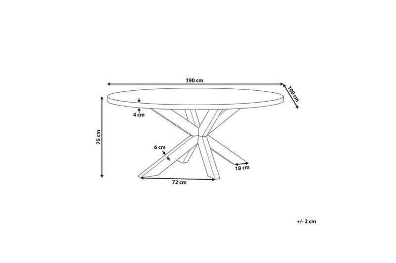 Trädgårdsbord Oristano - Utemöbler & utemiljö - Utebord & trädgårdsbord - Matbord utomhus
