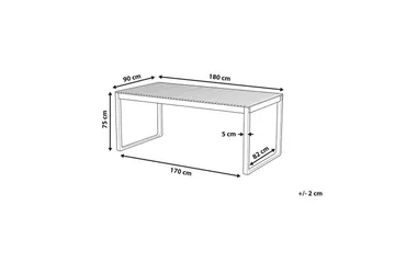 Trädgårdsbord Sassari Ii - Utemöbler & utemiljö - Utebord & trädgårdsbord - Matbord utomhus