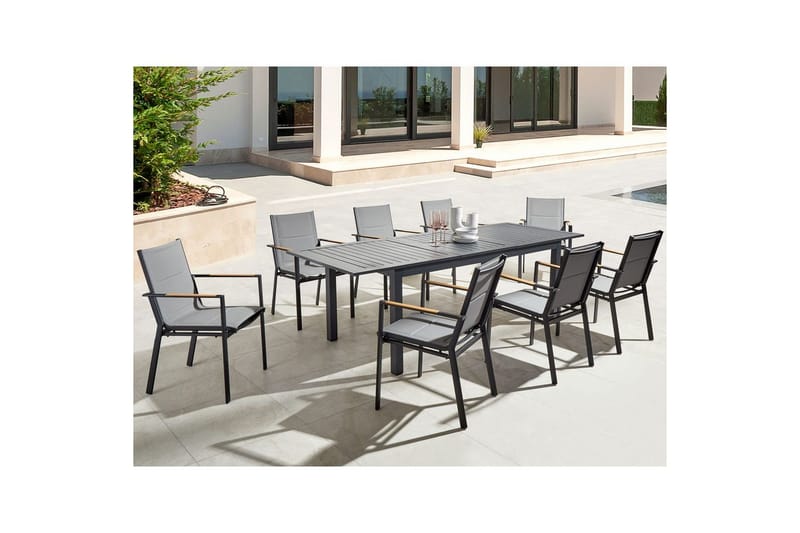 Trädgårdsbord Skaloma Grå - Grå - Utemöbler & utemiljö - Utebord & trädgårdsbord - Matbord utomhus