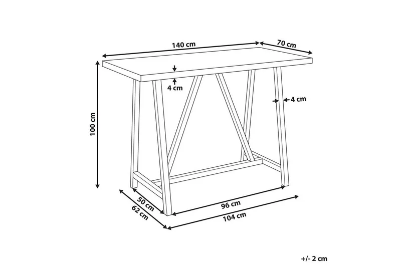 Trädgårdsbord Talamone - Utemöbler & utemiljö - Utebord & trädgårdsbord - Matbord utomhus