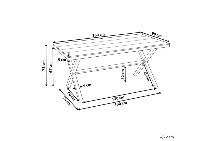 Trädgårdsbord Tiano - Utemöbler & utemiljö - Utebord & trädgårdsbord - Matbord utomhus