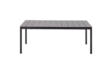 Trädgårdsbord Tofane Grå/svart - Grå/svart - Utemöbler & utemiljö - Utebord & trädgårdsbord - Matbord utomhus