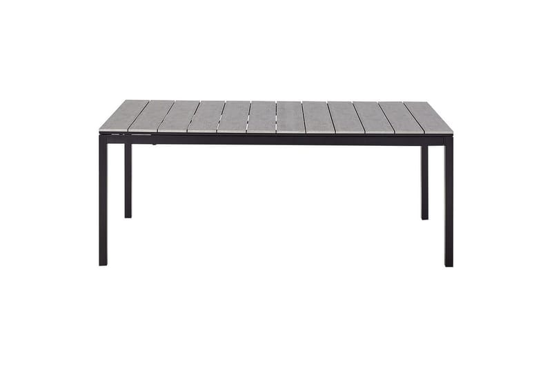 Trädgårdsbord Tofane Grå/svart - Grå/svart - Utemöbler & utemiljö - Utebord & trädgårdsbord - Matbord utomhus