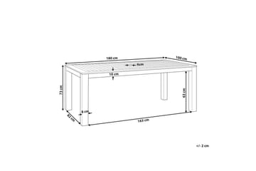 Trädgårdsbord Tuscania - Utemöbler & utemiljö - Utebord & trädgårdsbord - Matbord utomhus