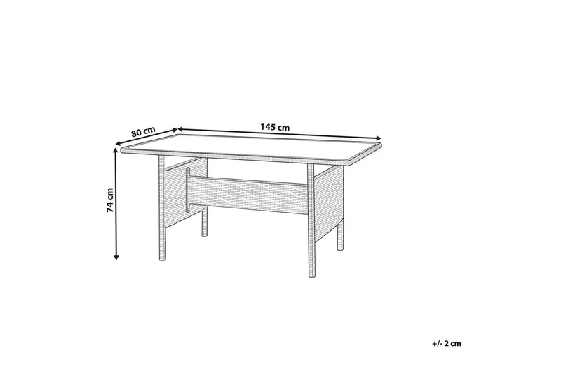 Trädgårdsbord Viterbo - Utemöbler & utemiljö - Utebord & trädgårdsbord - Matbord utomhus