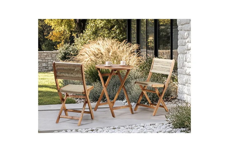 Trädgårdsbord Prossedi Rund - Rund - Utemöbler & utemiljö - Utebord & trädgårdsbord - Matbord utomhus