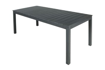 Tunis Matbord utomhus 205/305x90 rektangulärt förlängningsbart - Svart/Svart - Utemöbler & utemiljö - Utebord & trädgårdsbord - Matbord utomhus