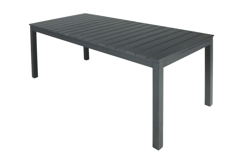 Tunis Matbord utomhus 205/305x90 rektangulärt förlängningsbart - Svart/Svart - Utemöbler & utemiljö - Utebord & trädgårdsbord - Matbord utomhus