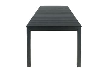 Tunis Matbord utomhus 205/305x90 rektangulärt förlängningsbart - Svart/Svart - Utemöbler & utemiljö - Utebord & trädgårdsbord - Matbord utomhus