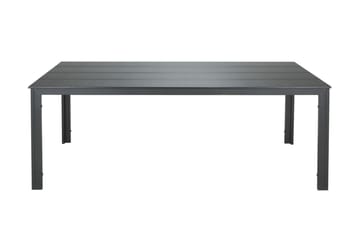 Tunis Matbord utomhus 205x90 cm rektangulärt - Svart/Svart - Utemöbler & utemiljö - Utebord & trädgårdsbord - Matbord utomhus