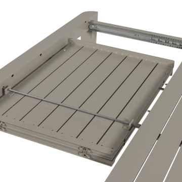 Utdragbart Matbord Ovara 150 cm Utomhus - Sand - Utemöbler & utemiljö - Utebord & trädgårdsbord - Matbord utomhus