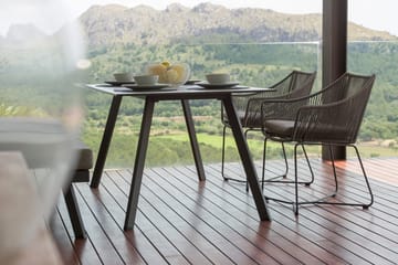 Utebord OPAL rektangulärt 160 cm - grå - Utemöbler & utemiljö - Utebord & trädgårdsbord - Matbord utomhus