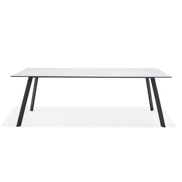 Utebord OPAL rektangulärt 220 cm - grå - Utemöbler & utemiljö - Utebord & trädgårdsbord - Matbord utomhus