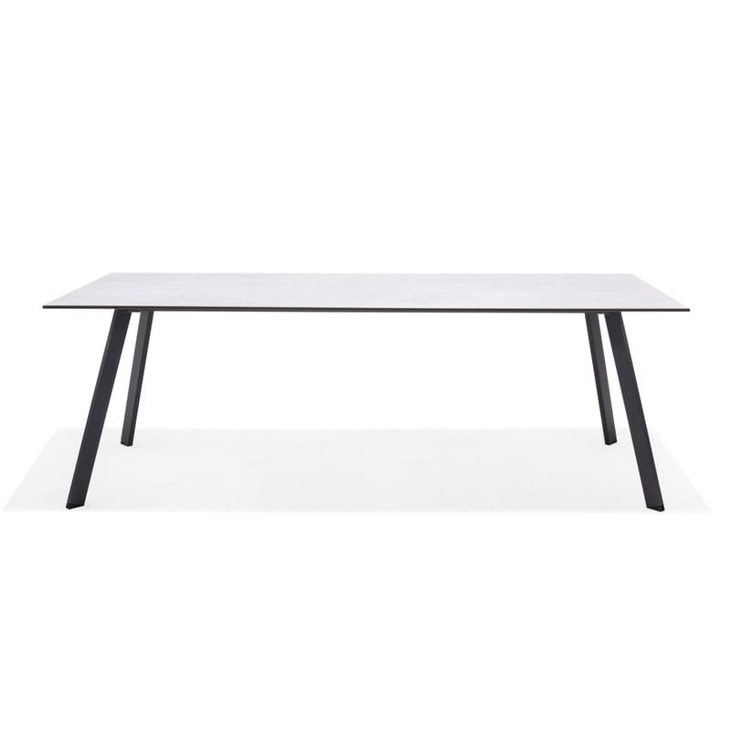 Utebord OPAL rektangulärt 220 cm - grå - Utemöbler & utemiljö - Utebord & trädgårdsbord - Matbord utomhus