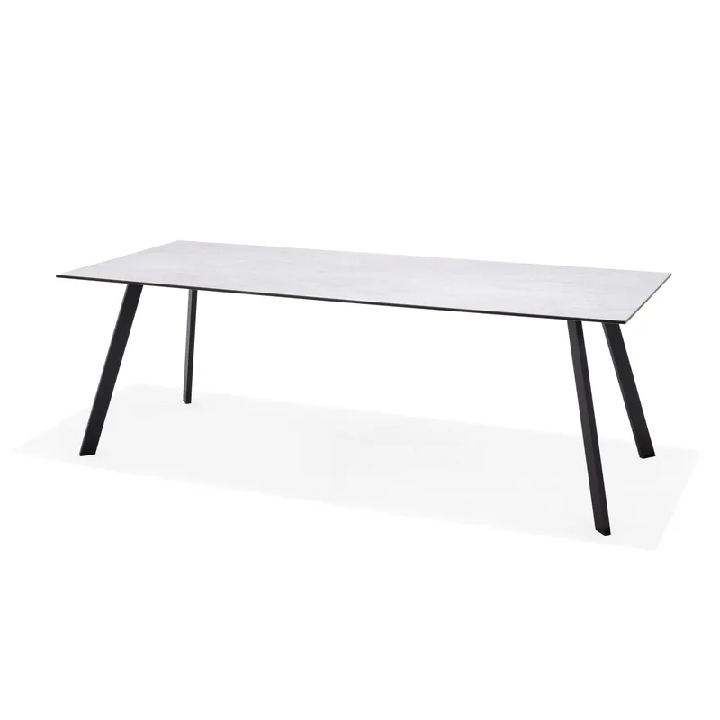 Utebord OPAL rektangulärt 220 cm, grå