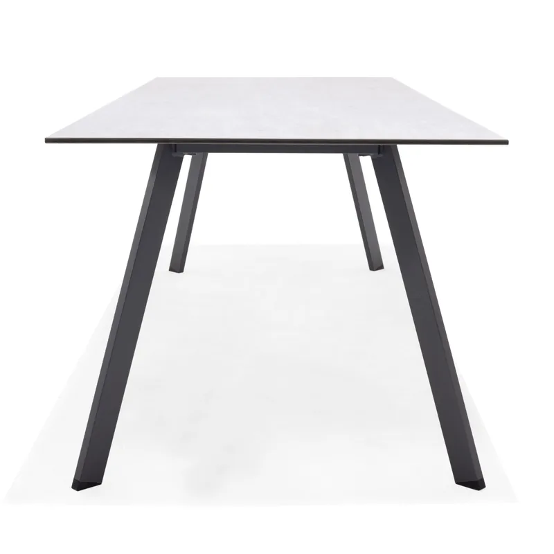 Utebord OPAL rektangulärt 220 cm - grå - Utemöbler & utemiljö - Utebord & trädgårdsbord - Matbord utomhus