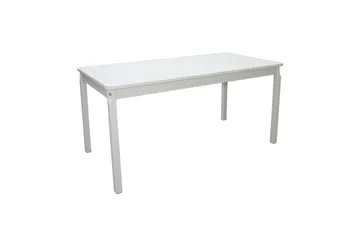 Utomhusbord Europe 150 cm - Vit - Utemöbler & utemiljö - Utebord & trädgårdsbord - Matbord utomhus