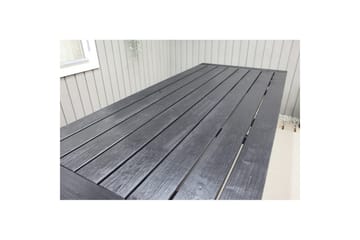 Utomhusbord Oxford 220 Svart - Svart - Utemöbler & utemiljö - Utebord & trädgårdsbord - Matbord utomhus