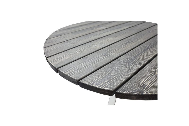 Utomhusbord Scottsdale Runt - Shabby Chic Grå med Vita ben - Utemöbler & utemiljö - Utebord & trädgårdsbord - Matbord utomhus