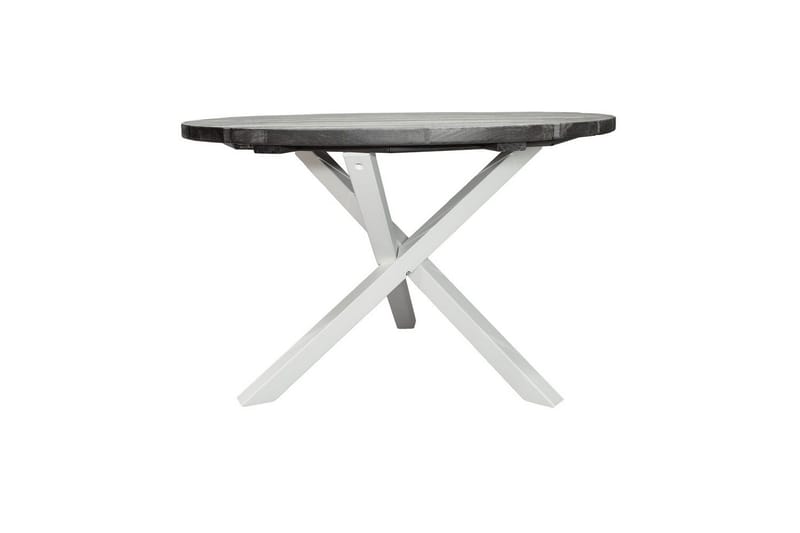 Utomhusbord Scottsdale Runt - Shabby Chic Grå med Vita ben - Utemöbler & utemiljö - Utebord & trädgårdsbord - Matbord utomhus