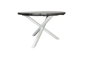 Utomhusbord Scottsdale Runt - Shabby Chic Grå med Vita ben - Utemöbler & utemiljö - Utebord & trädgårdsbord - Matbord utomhus