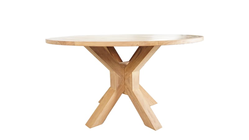 Utomhusbord Toscana bord Ø140 cm - trä - Utemöbler & utemiljö - Utebord & trädgårdsbord - Matbord utomhus