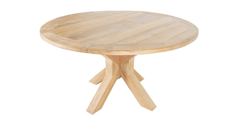 Utomhusbord Toscana bord Ø140 cm - trä - Utemöbler & utemiljö - Utebord & trädgårdsbord - Matbord utomhus