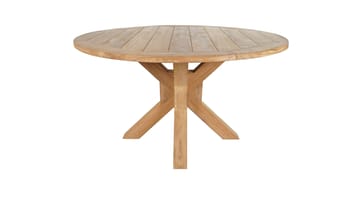 Utomhusbord Toscana bord Ø140 cm - trä - Utemöbler & utemiljö - Utebord & trädgårdsbord - Matbord utomhus