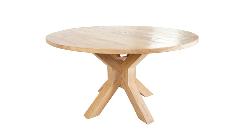 Utomhusbord Toscana bord Ø140 cm - trä - Utemöbler & utemiljö - Utebord & trädgårdsbord - Matbord utomhus