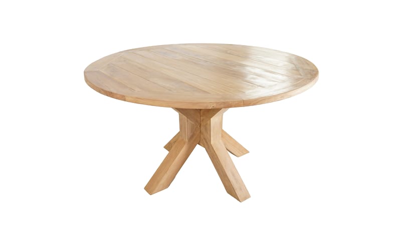 Utomhusbord Toscana bord Ø140 cm - trä - Utemöbler & utemiljö - Utebord & trädgårdsbord - Matbord utomhus