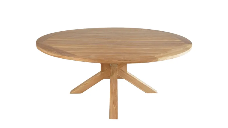 Utomhusbord Toscana bord Ø180 cm - naturligt färgad - Utemöbler & utemiljö - Utebord & trädgårdsbord - Matbord utomhus