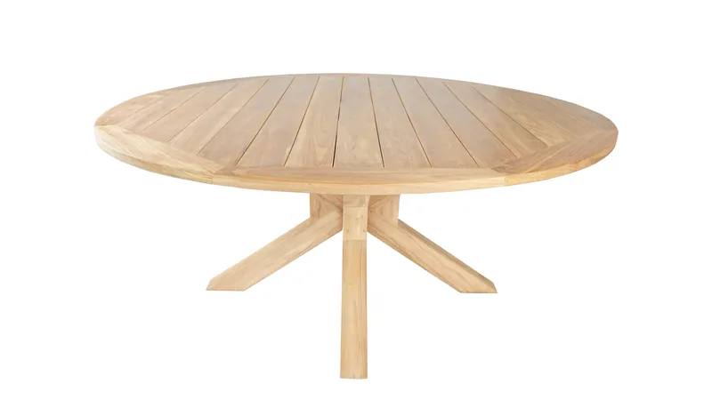 Utomhusbord Toscana bord Ø180 cm - naturligt färgad - Utemöbler & utemiljö - Utebord & trädgårdsbord - Matbord utomhus