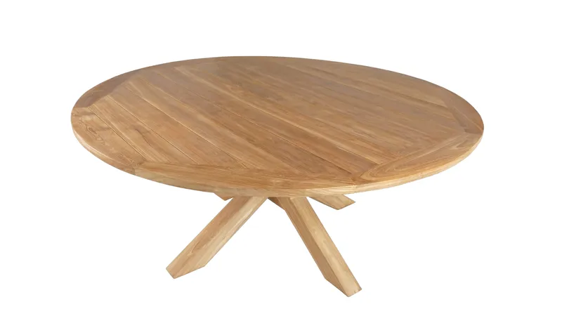 Utomhusbord Toscana bord Ø180 cm - naturligt färgad - Utemöbler & utemiljö - Utebord & trädgårdsbord - Matbord utomhus